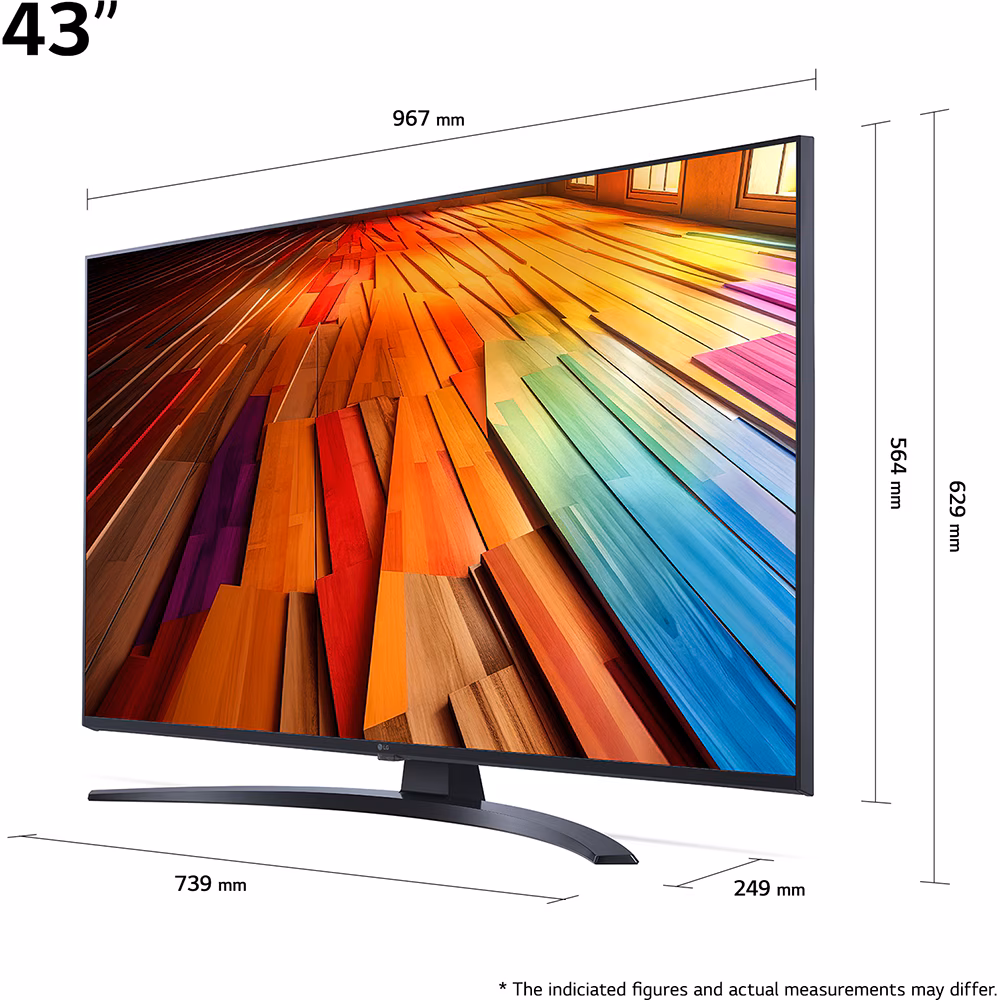 Televizor LED SMART LG 43UT81003LA, Ultra HD 4K, HDR, 108cm - imagine 5