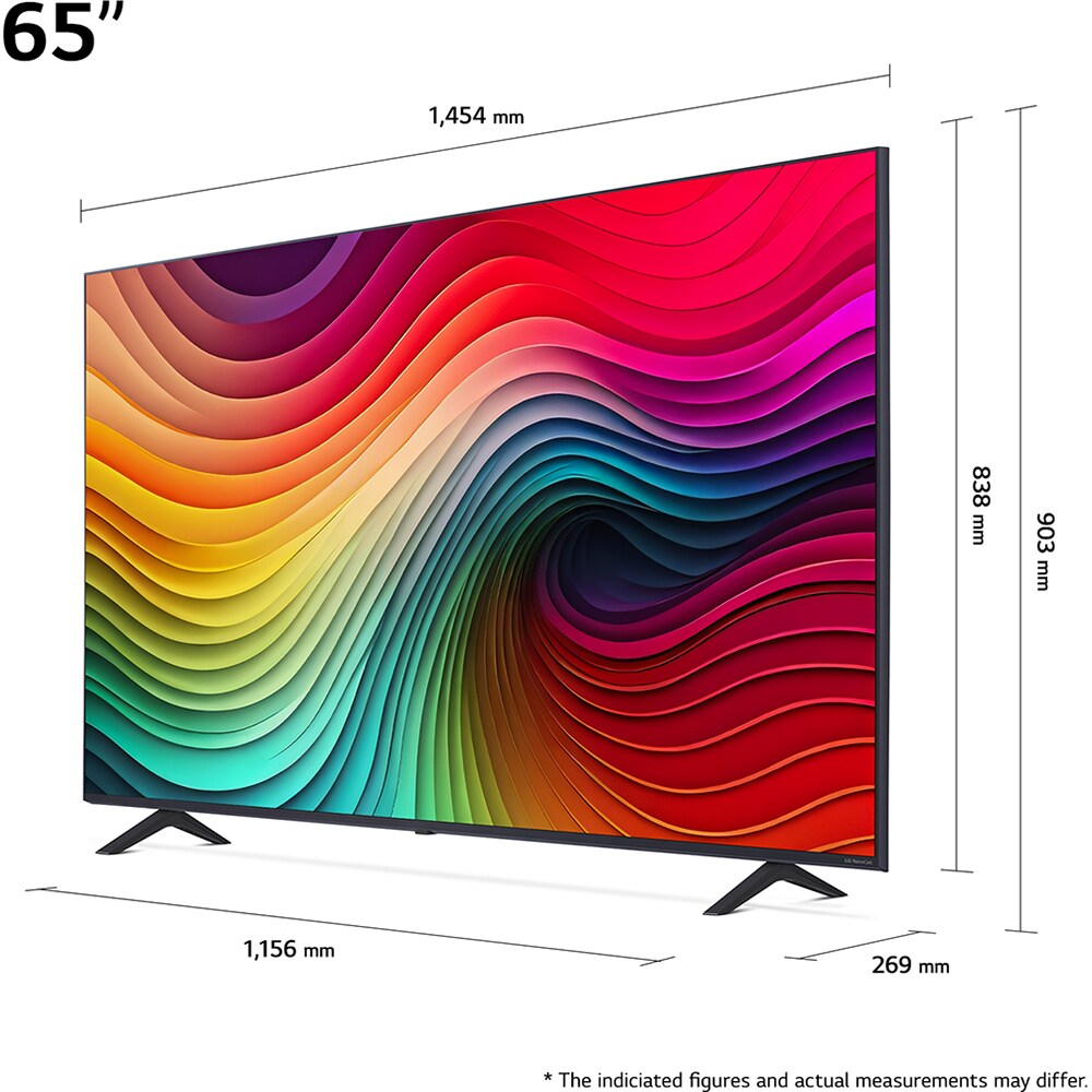 Televizor NanoCell Smart LG 65NANO81T3A, Ultra HD 4K, HDR, 164cm - imagine 4