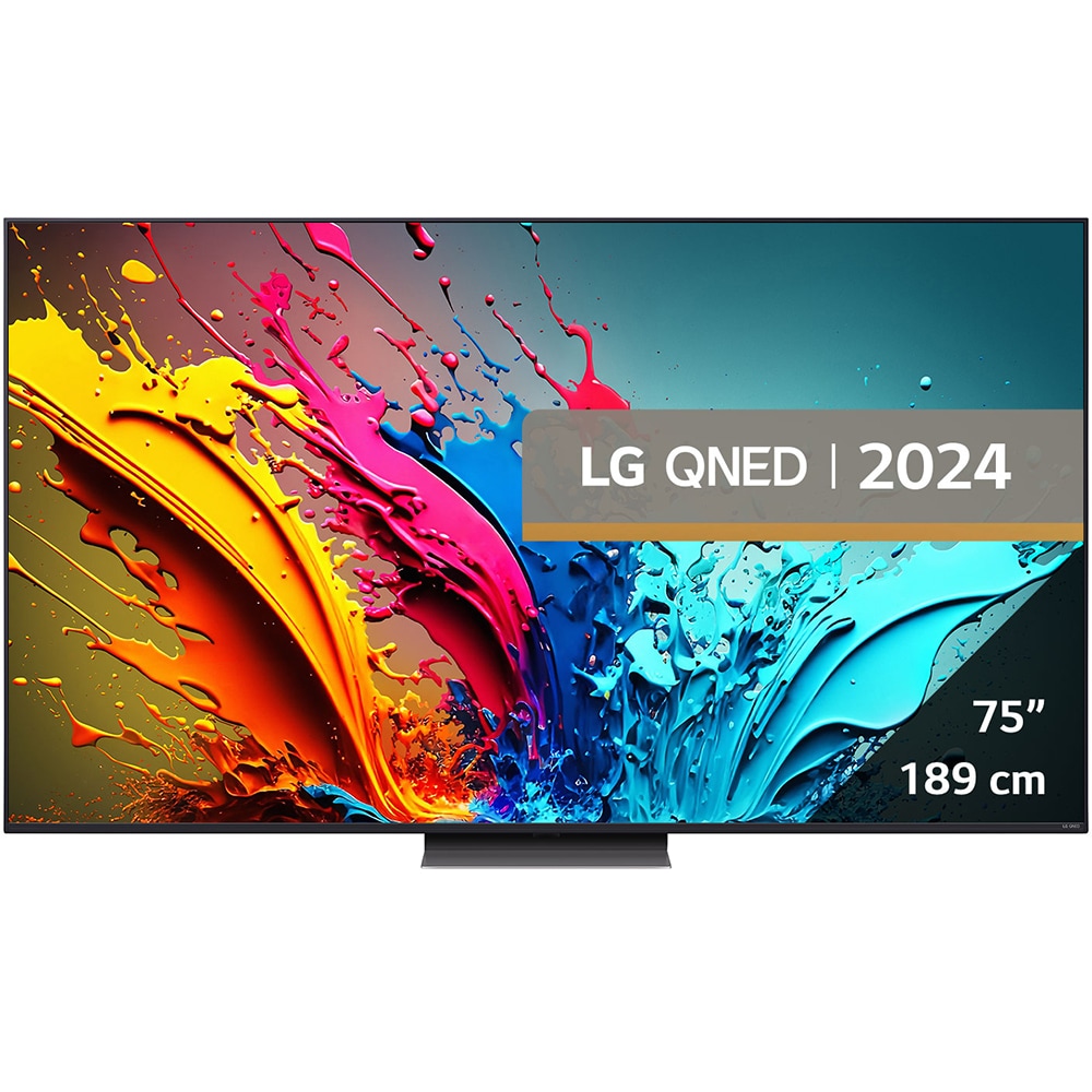 Televizor QNED Smart LG 75QNED86T3A, Ultra HD 4K, HDR, 189cm