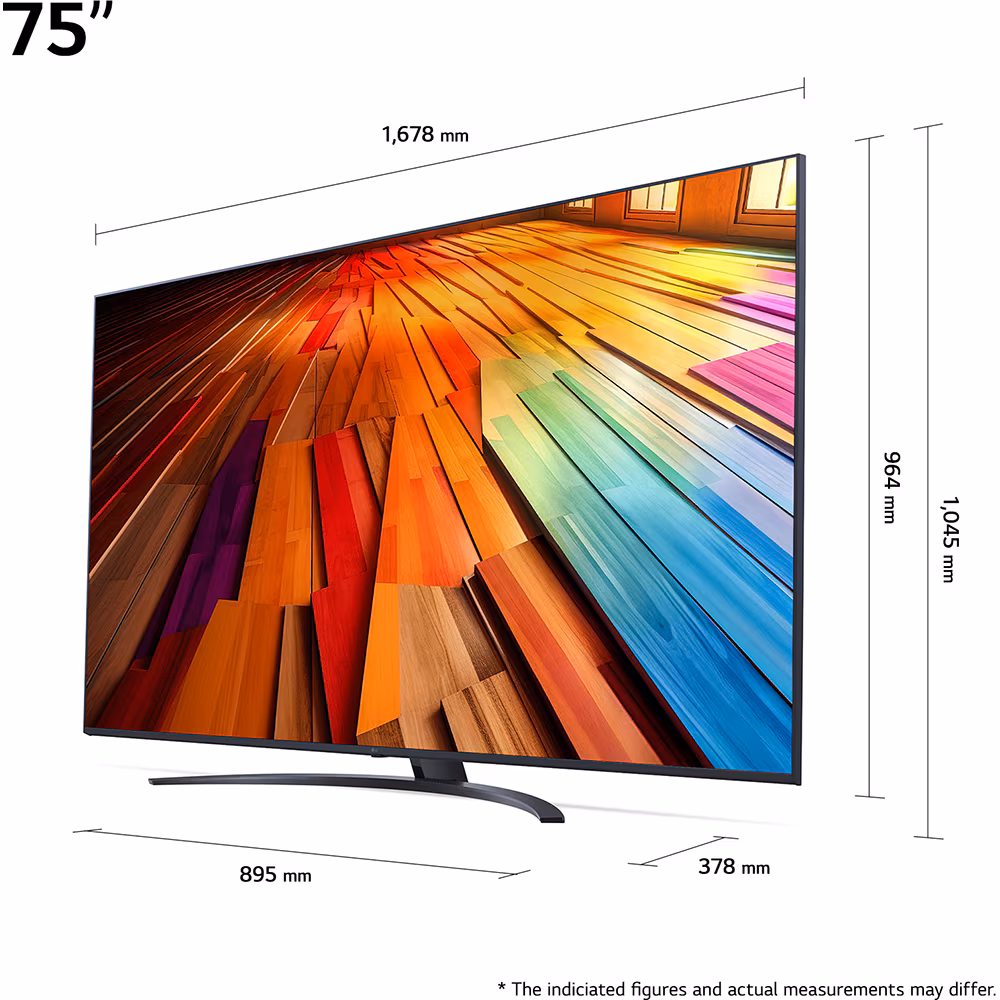 Televizor LED SMART LG 75UT81003LA, Ultra HD 4K, HDR, 189cm - imagine 5