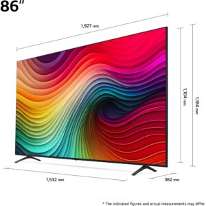 Televizor NanoCell Smart LG 86NANO81T3A, Ultra HD 4K, HDR, 217cm - imagine 4