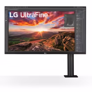 Monitor IPS 32UN880P-B UHD 4K Ergo de 31.5'' cu USB Type-C™