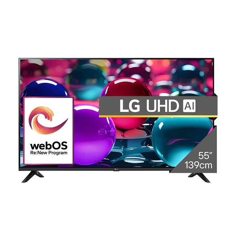 Televizor LG LED 55UA73003LA, 139 cm, Smart, 4K Ultra HD, Clasa F