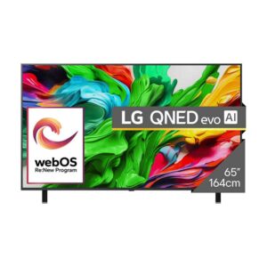 Televizor LG QNED evo 65QNED85A3C, 164 cm, Smart, 4K Ultra HD, 100 Hz, Clasa E
