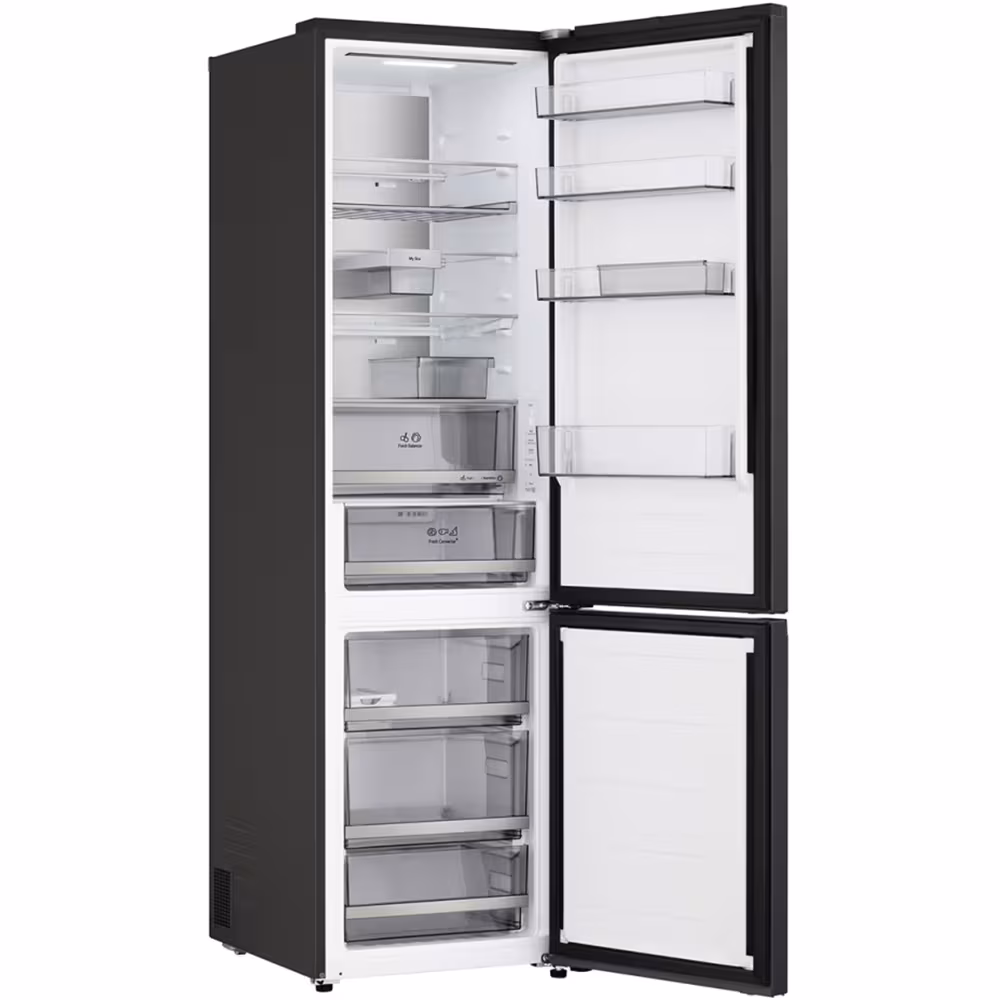 Combina frigorifica LG GBBS726AEV, No Frost, 375 l, H 203 cm, Clasa A, ThinQ, negru - imagine 8