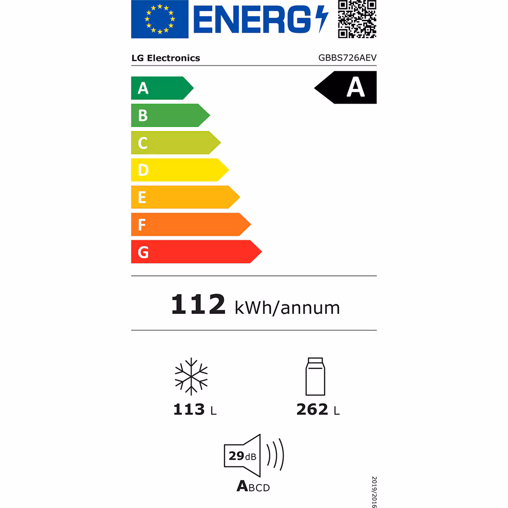Combina frigorifica LG GBBS726AEV, No Frost, 375 l, H 203 cm, Clasa A, ThinQ, negru - imagine 14