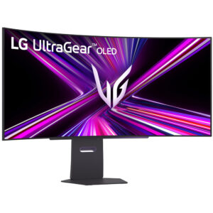 Monitor gaming curbat OLED LG 39GX90SA, 39", WQHD, 240 Hz, FreeSync Premium , HDR10, negru WebOS - imagine 2