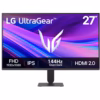 Monitor Gaming LED IPS LG UltraGear 27G411A, 27" Full HD, 144Hz, G-SYNC Compatible, FreeSync, HDR 10, negru