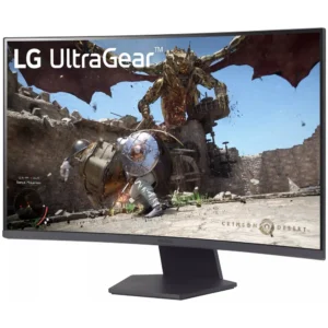 Monitor gaming curbat LED VA LG UltraGear 32GS60QC-B, 31.5", QHD, 180Hz, AMD FreeSync, negru - imagine 3