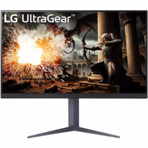 Monitor Gaming LED IPS LG UltraGear 32GS75Q-B, 31.5", QHD, 180Hz, AMD FreeSync, NVIDIA G-SYNC Compatibil, negru