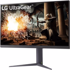 Monitor Gaming LED IPS LG UltraGear 32GS75Q-B, 31.5", QHD, 180Hz, AMD FreeSync, NVIDIA G-SYNC Compatibil, negru - imagine 2