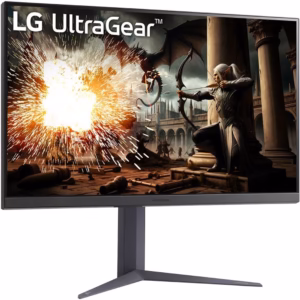 Monitor Gaming LED IPS LG UltraGear 32GS75Q-B, 31.5", QHD, 180Hz, AMD FreeSync, NVIDIA G-SYNC Compatibil, negru - imagine 3