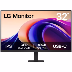 Monitor LED IPS LG 32U631A-B, 31.5", QHD, 100Hz, HDR10, negru