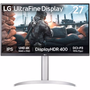 Monitor LG UltraFine™, 27'', UHD, 4K, IPS, VESA DisplayHDR™ 400