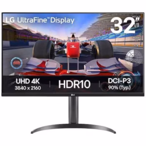 Monitor Gaming LG UltraFine™ 32UR550K-B, 31.5", 4K (3840x2160), VA, 4ms (GtG at Faster), 60Hz, HDR 10, Super Resolution+, Dynamic Action Sync, Flicker Safe, Black Stabilizer, Difuzoare 5Wx2, Waves MaxxAudio®, HDMI, DP, Pivot, Negru