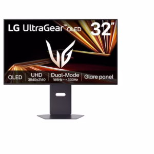 Monitor LG 31,5" 32GX850A-B OLED Curved, 4K, 165Hz, Negru