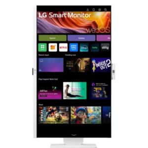 Monitor IPS LED LG 32" 32U850SA-W, UHD 3840 x 2160, HDMI, Pivot Alb - imagine 3