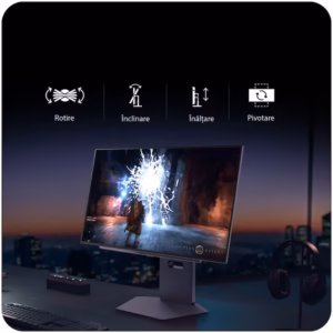 Monitor Gaming LG OLED UltraGear 27GX790A, 27", QHD, 1440P, 480Hz, 0.03ms G-Sync® Compatible, DisplayPort 2.1, Black - imagine 9