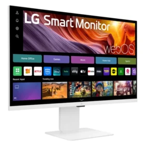 Monitor IPS LED LG 32" 32U850SA-W, UHD 3840 x 2160, HDMI, Pivot Alb - imagine 2