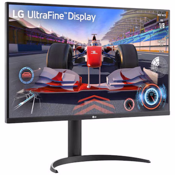 Monitor Gaming LG UltraFine™ 32UR550K-B, 31.5", 4K (3840x2160), VA, 4ms (GtG at Faster), 60Hz, HDR 10, Super Resolution+, Dynamic Action Sync, Flicker Safe, Black Stabilizer, Difuzoare 5Wx2, Waves MaxxAudio®, HDMI, DP, Pivot, Negru - imagine 8