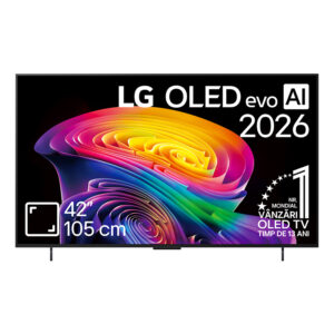Televizor LG OLED evo 42C6ELB, Smart, 4K Ultra HD, 105 cm