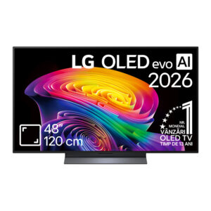 Televizor LG OLED evo 48C6ELB, Smart, 4K Ultra HD, 120 cm