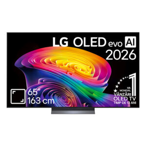 Televizor LG OLED evo 65C6ELB, Smart, 4K Ultra HD, 163 cm