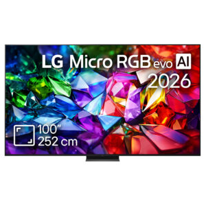 Televizor LG Micro RGB evo AI 100MRGB96B3, 4K Smart TV, 252 cm