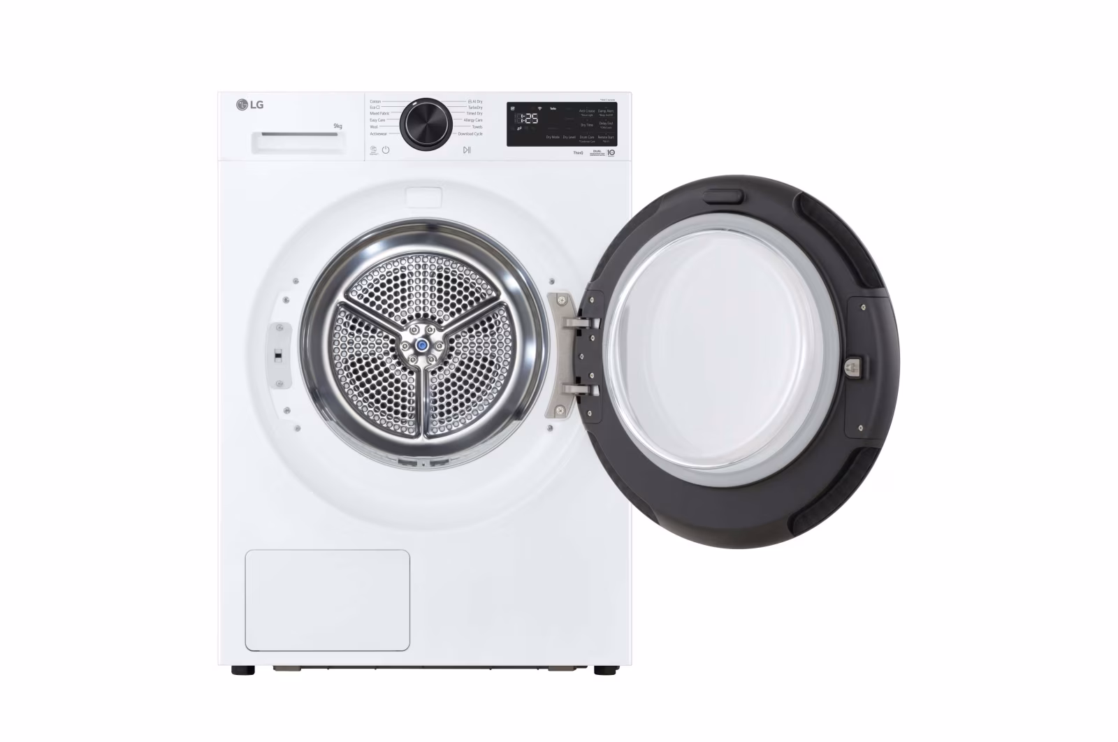 Uscător cu pompă de căldură RHX5009TLB AI DUAL Inverter Heat Pump™, 9 kg, ThinQ™ - imagine 2